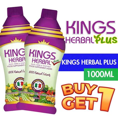 kings herbal plus benefits|Kings Premium [825m] Kings Herbal Plus (1L) .